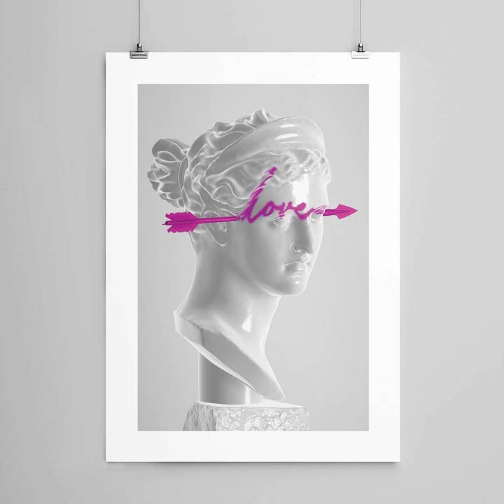 Kærlighed Indeni © Print for engroshandel hos Independent Republic