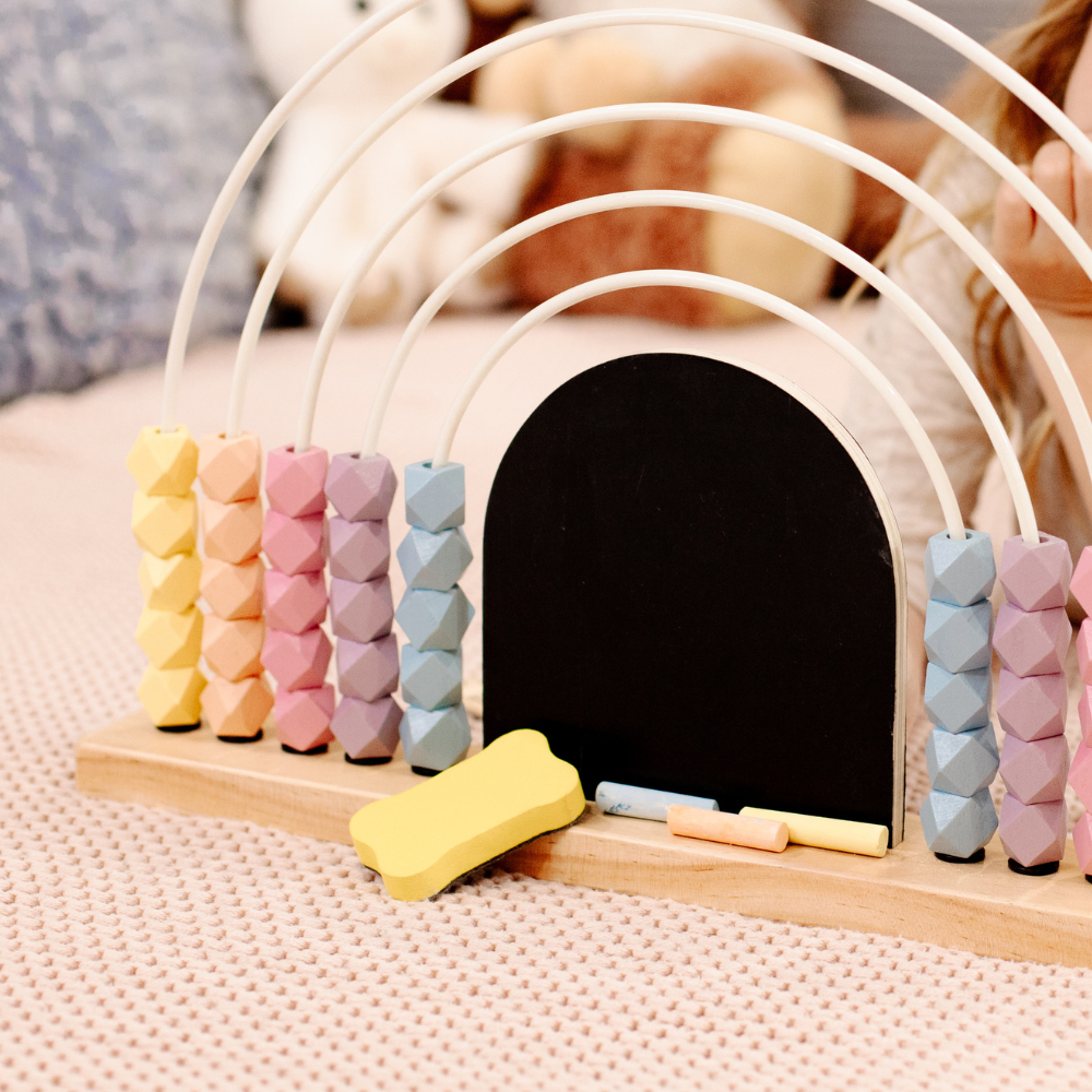 Wishamotherwould - Venta al por mayor Juego de ingenio - Niños - Rainbow Abacus para niños6