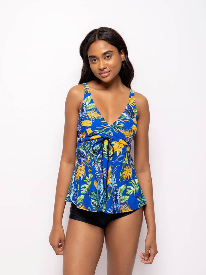 Tankini-Badeanzug 2-teilig Große Größe / SY2553 für den Großhandel von Belle Com'Elle