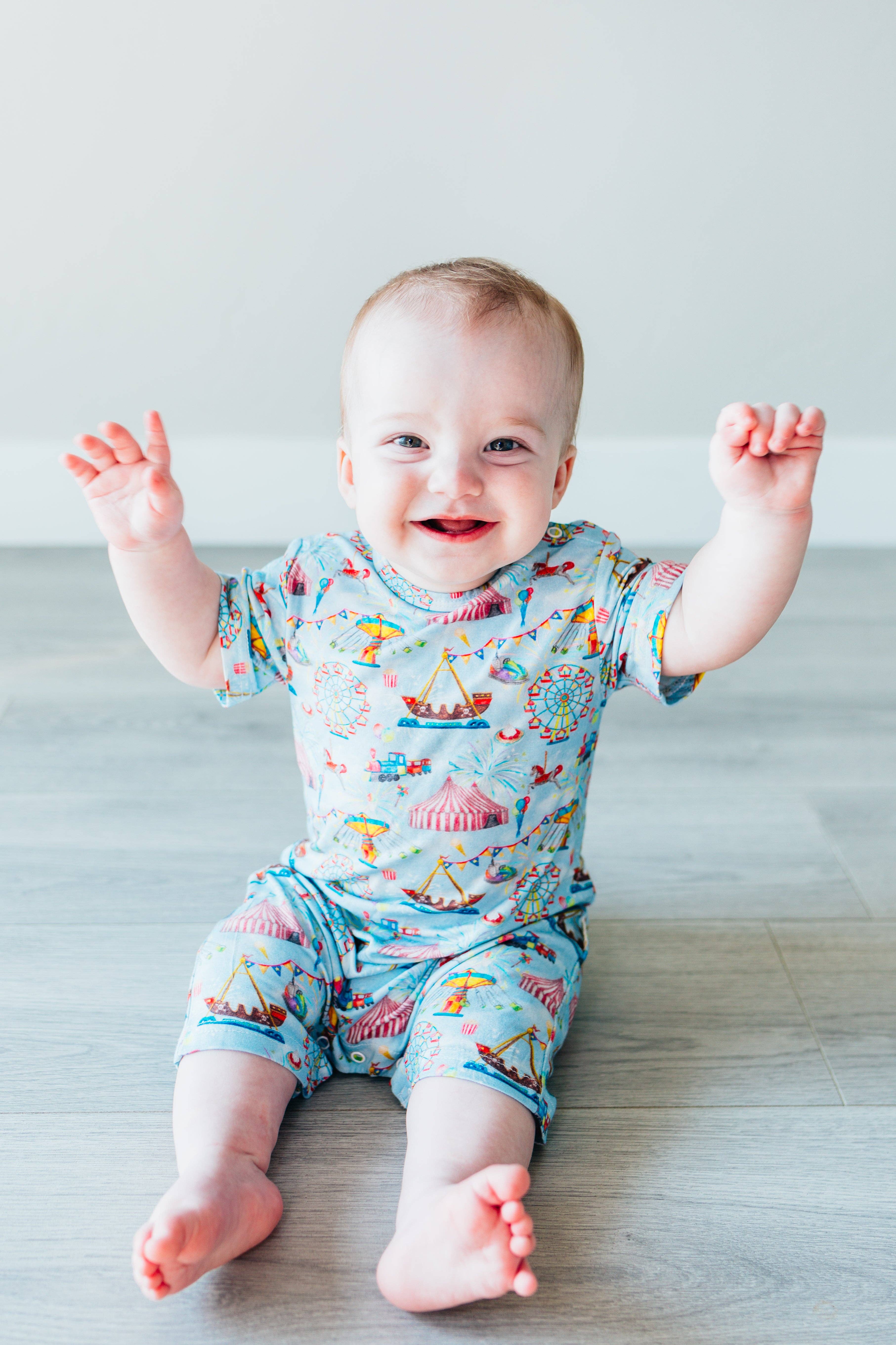 Pipsqueaks Clothing Co - Wholesale Jumpsuit - Baby - That Aint Fair Short Romper3