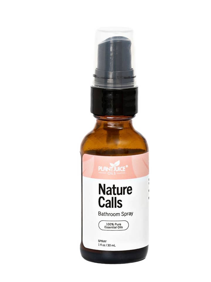 Nature Calls Bathroom Spray for wholesale by Plant Juice Oils
