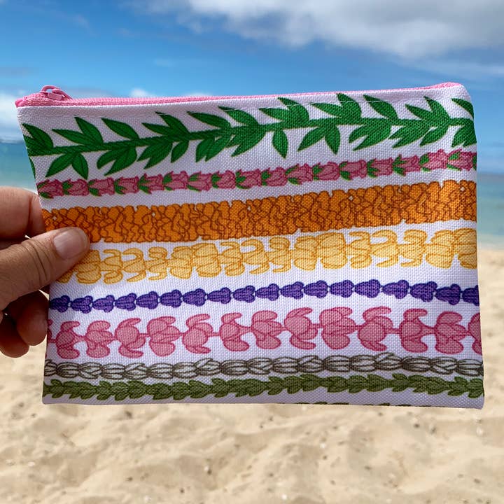 Lei Day Pouch for wholesale by Debby Sato Designs
