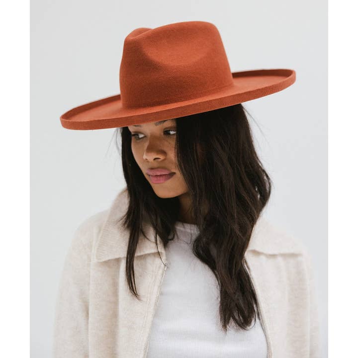 Gigi Pip - Wholesale Fedora - Women's - Amelia Pencil Brim Fedora33