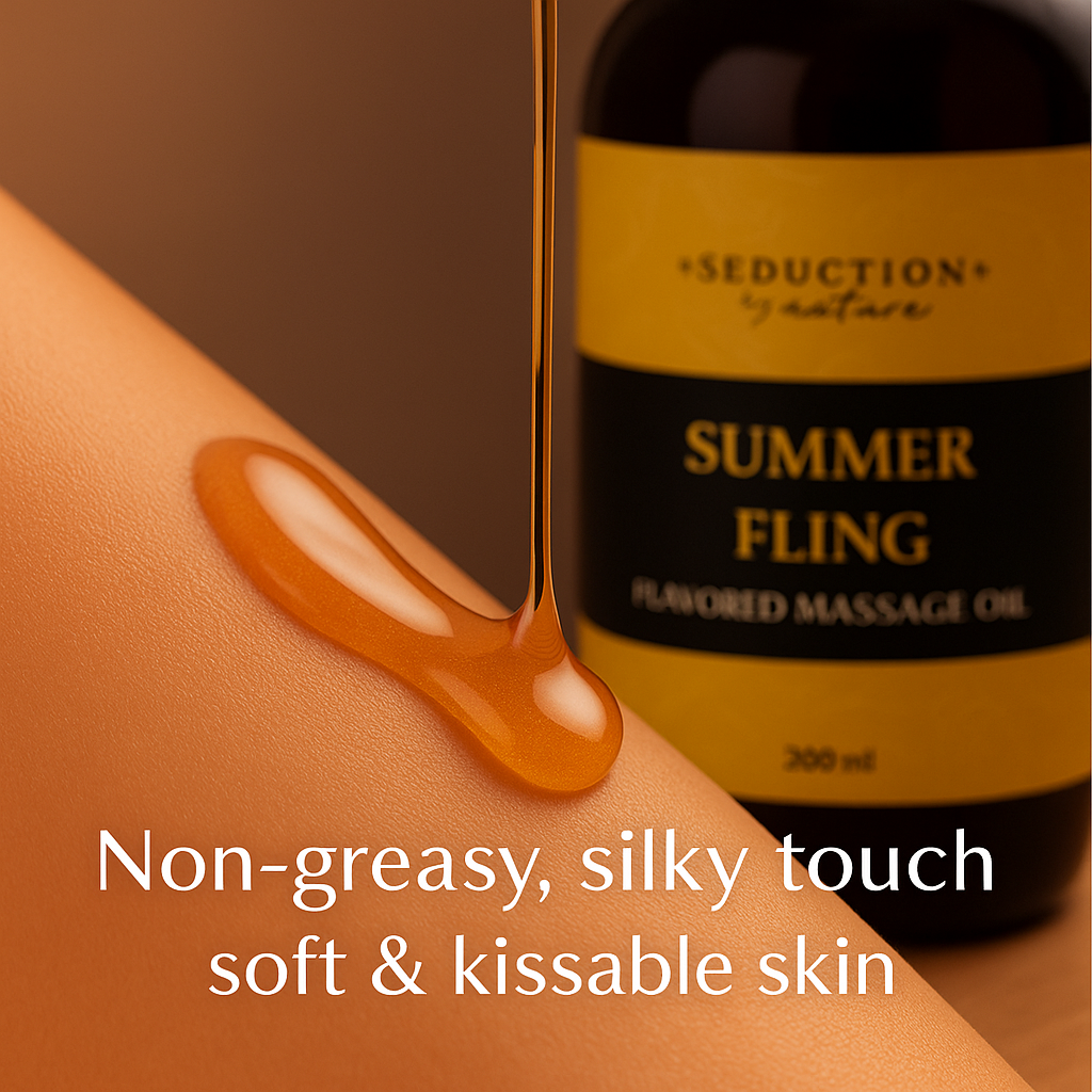 Seduction by Nature - Wholesale Massage Oil/Gel - Summer Fling - Kissable Massage Oil4