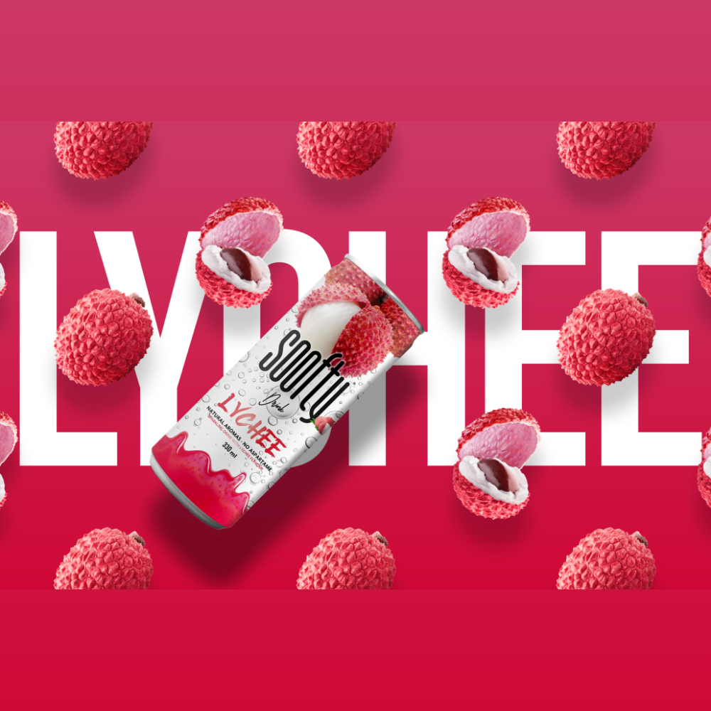 123bonbon - Vendita all'ingrosso Bibite/bevande gassate - Soofty Lychee Slim 33 cl2