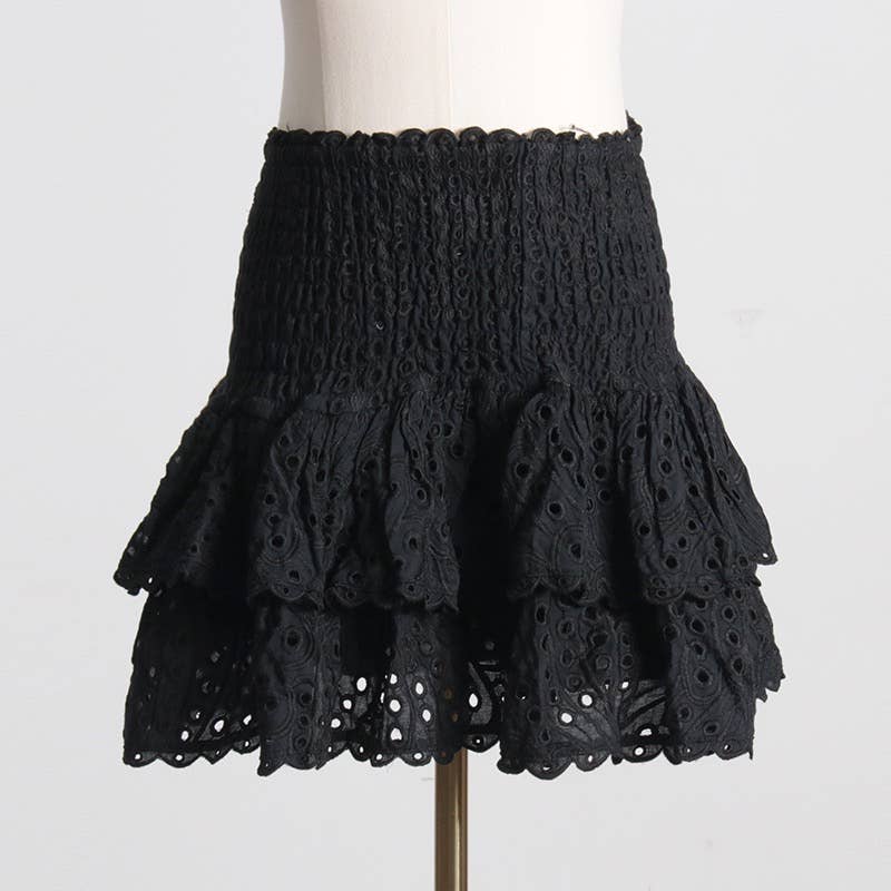 Productseeker - Wholesale Top & Skirt Set - Women's - SET044 Women Ruffle Skirt Set Mini Skirt4