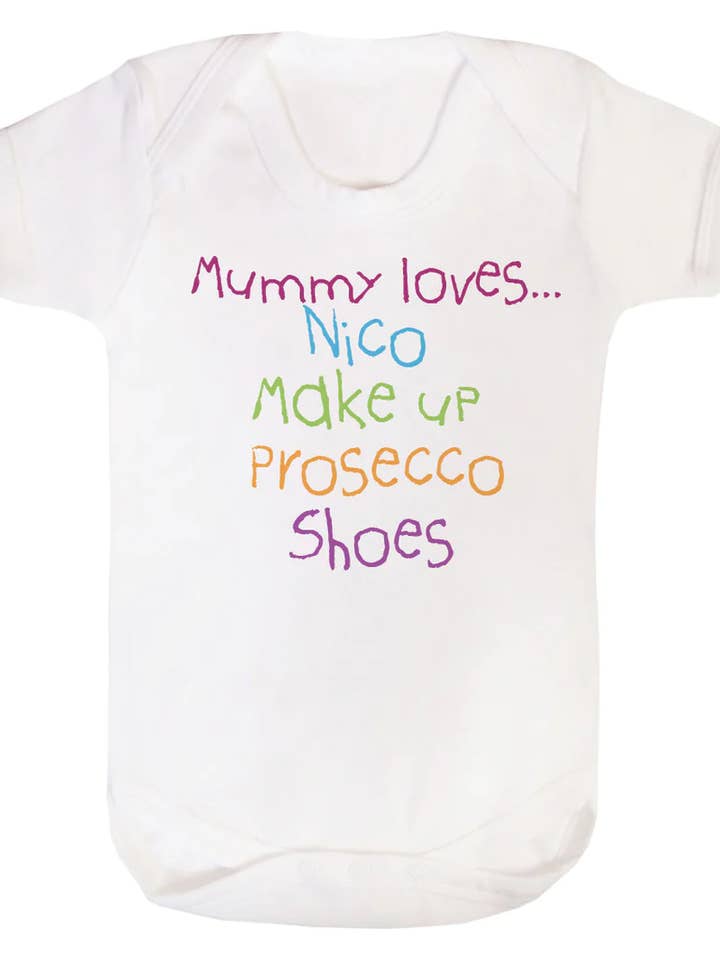 Jola Designs – wholesale Bodysuit (non-footed) – Baby – Mummy Loves Baby Vest