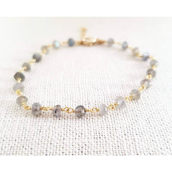 Labradorite Bracelet for wholesale by CY Design Studio