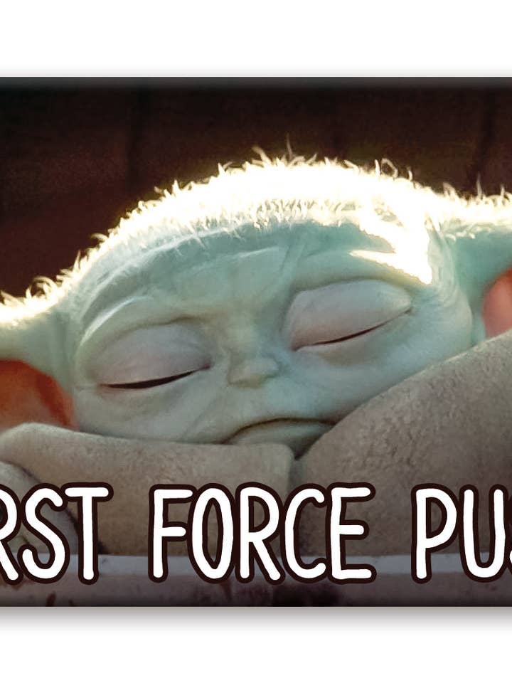 Star Wars Mandalorian - The Child First Force Flat Magnet (2 for wholesale by Great Stuff Novelties (GSN) by NMR Brands