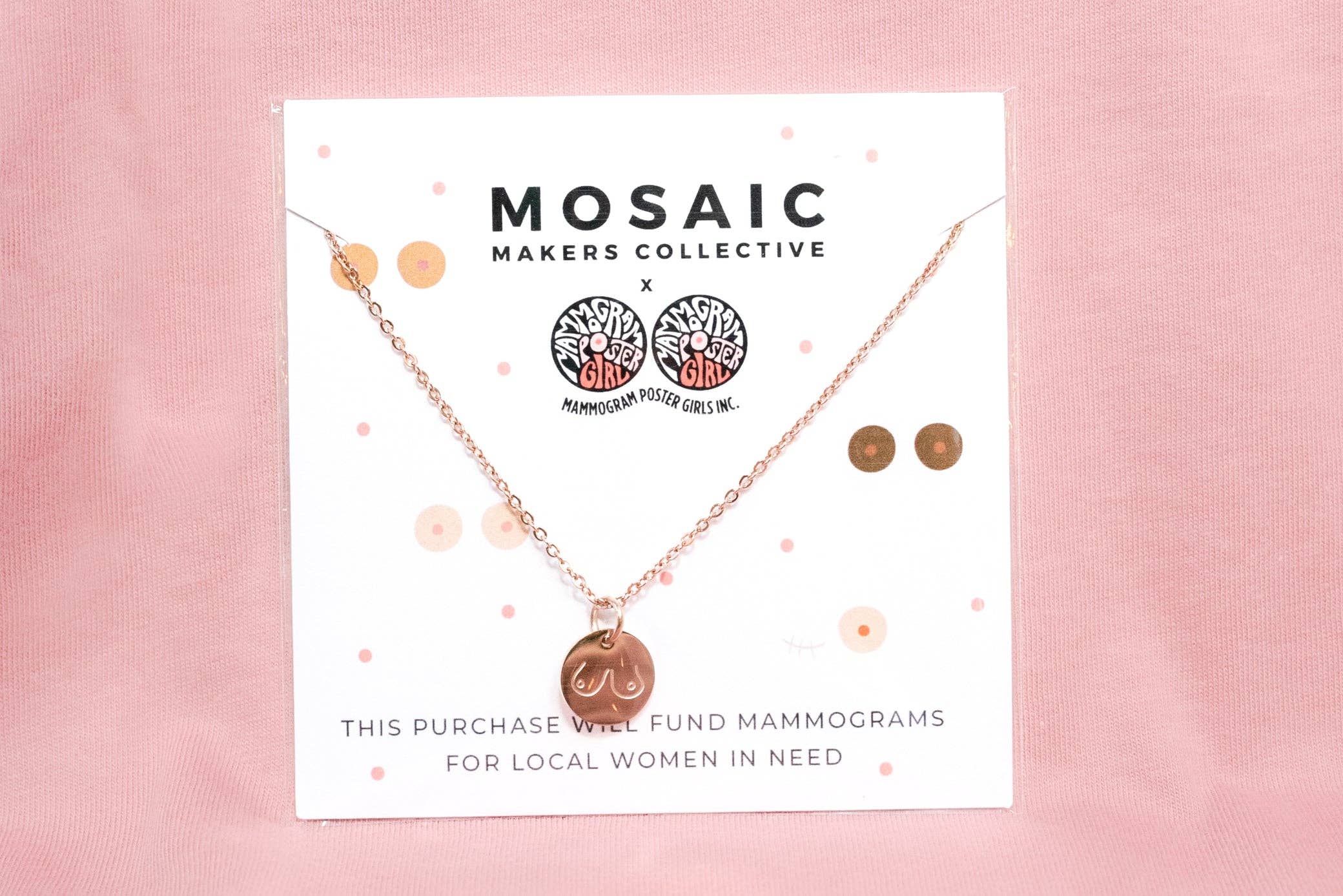 Girl Riot Society by Mosaic Makers Co – wholesale Hänge-/berlockhalsband – "Survivor" Brösthalsband - Grossist5