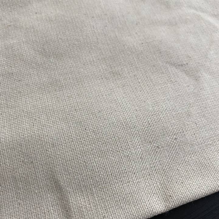 Cotton Creations - Wholesale Make-up/cosmetic bag - Natural Zipper Cosmetic Bag Flat Pouch 8 x 6: Packs6