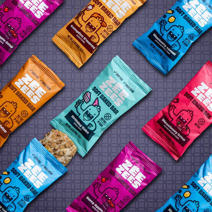 Zee Zees - Wholesale Snack Bar - Zee Zees Crisp Soft Baked Bars 1.30oz6