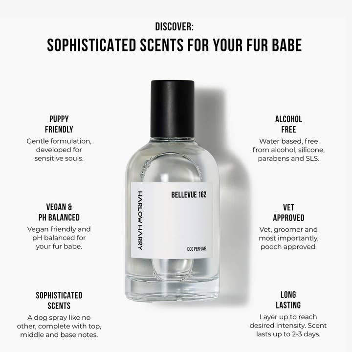 HARLOW HARRY - Wholesale Pet Spray - Dog - Dog Perfume | Bellevue 162