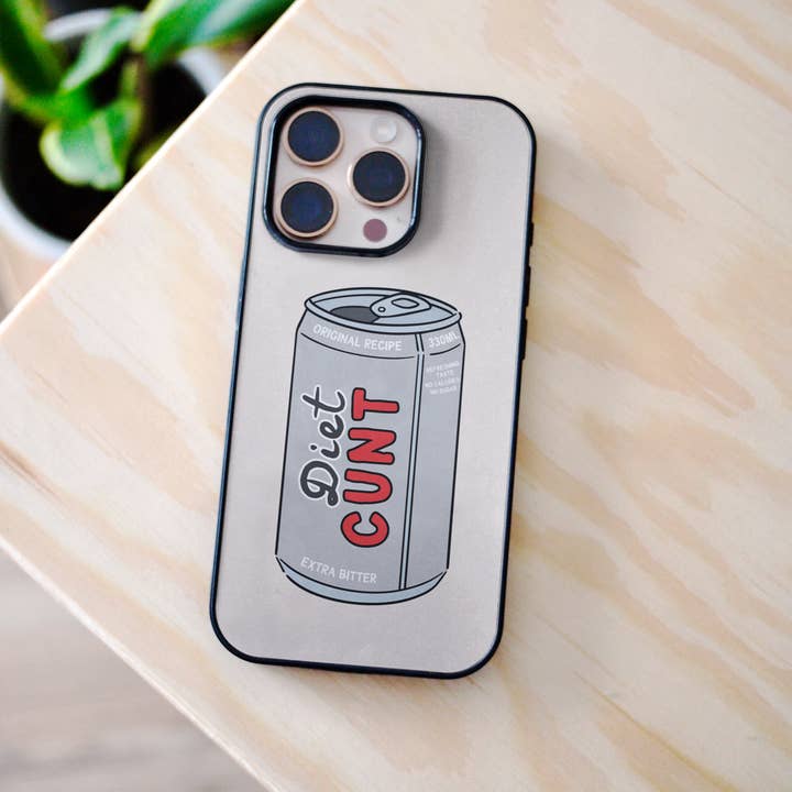 Wisdom and Wonder Designs – wholesale Phone case – Women’s – Diet Cunt | Phone Case3