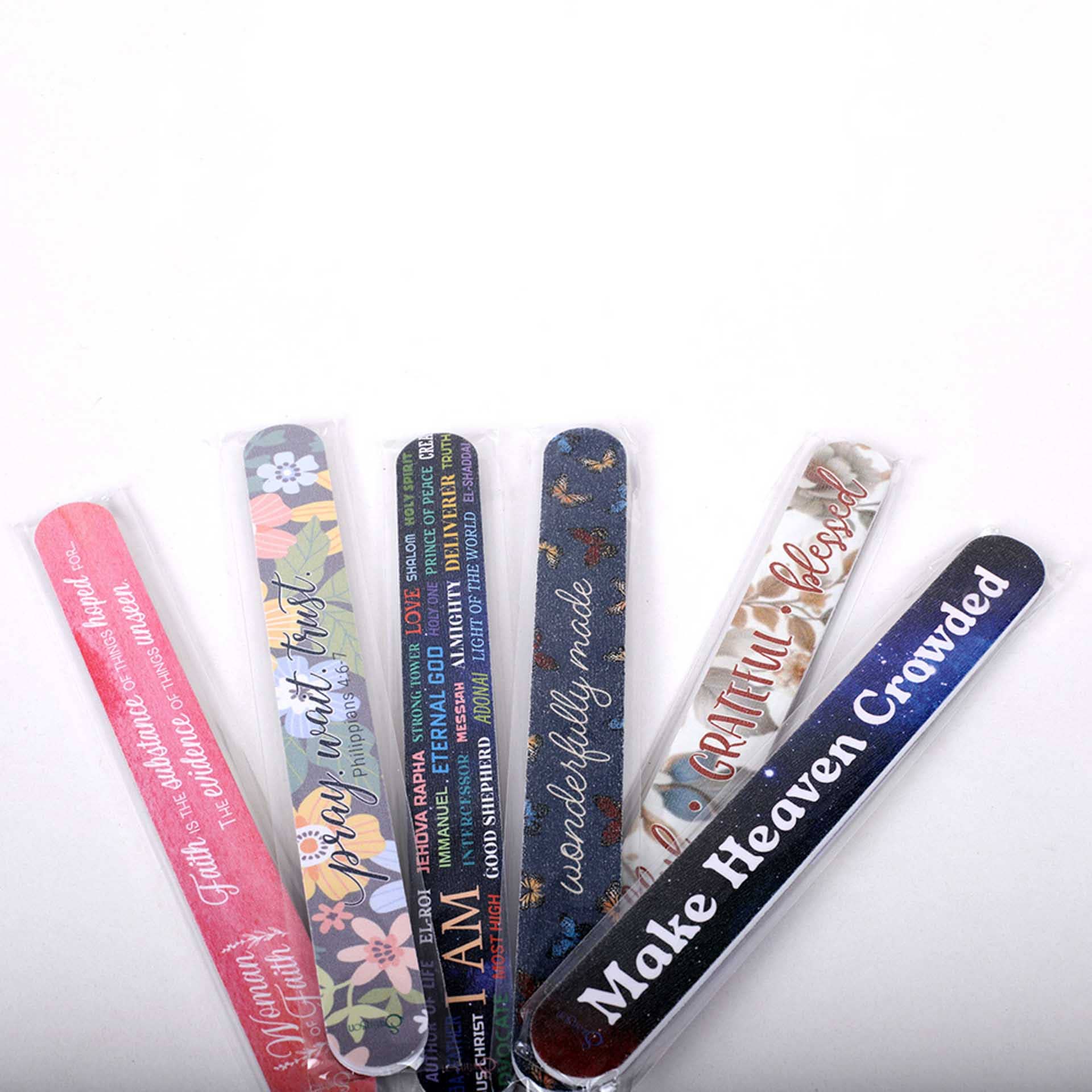 Swanson Christian Products - Wholesale Nail File - Nail File Fashion Gift Set 6Ct2