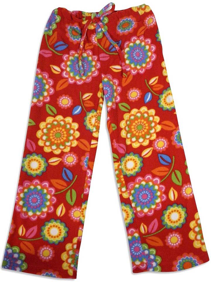 Eastern Off Price – calças de pijama - Crianças por atacado – Calça para dormir Bee Posh Girls Cozy Fleece Pijama Lounge16
