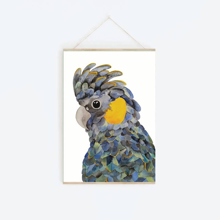 Bosa Art Co - Wholesale Kunstprint - Kunstdruk - Zwarte kaketoe
