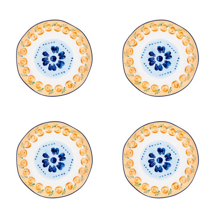 Piatto NAPOLI Ø20cm - 4 pezzi - Agrumi per la vendita all'ingrosso da parte di Björn