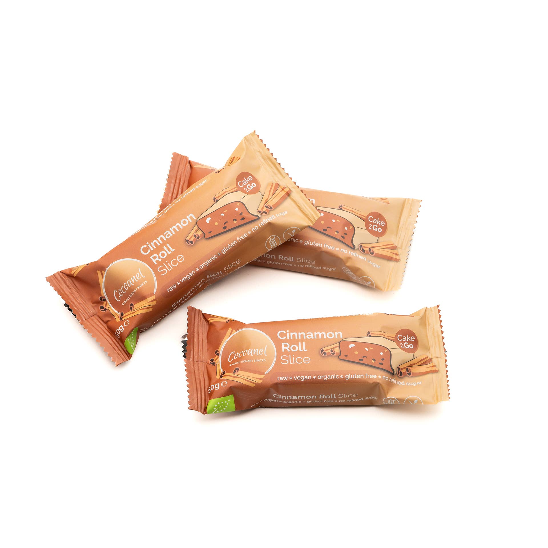 Cocoanel - Wholesale Chocolate Bar - Cinnamon Roll Slice3