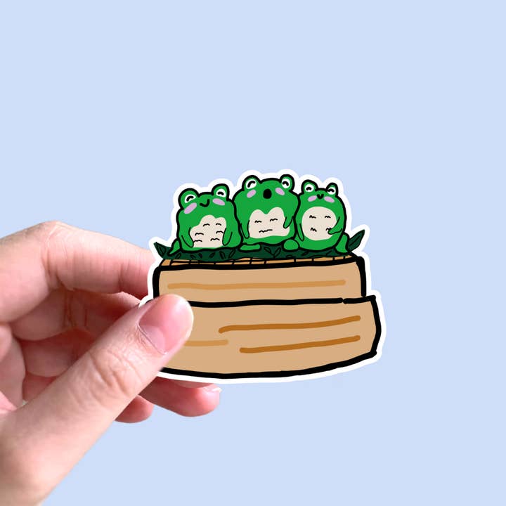 Frog Dumpling Food Sticker for wholesale by Mister Lychee Co
