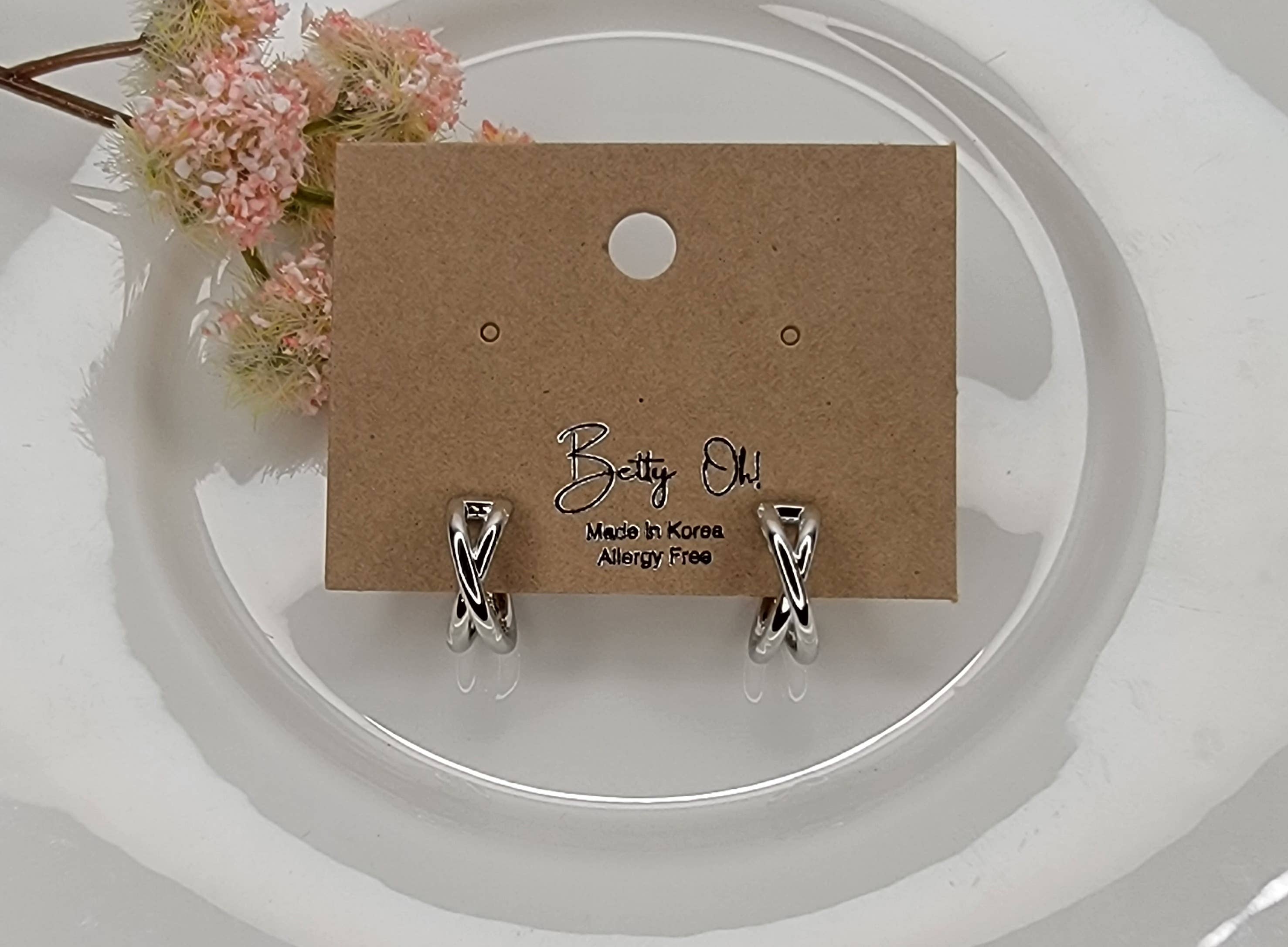 BETTYOH INC – wholesale Hoop-örhängen – X-CROSS HOOP-ÖRHÄNGEN.4