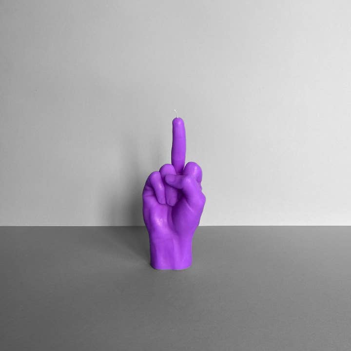 CandleHand (Free Duties for US) – Großhandel Geschenkkerze – F*ck You Kerze – 20 cm hoch – realistische Hautstruktur – Mittelfinger14