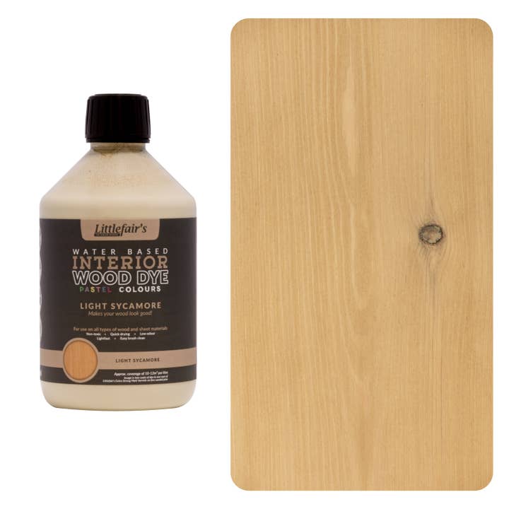 Littlefairs Wood Finishing Products Ltd – wholesale Furniture wax/paint – Wood Stain Water-based - Light Sycamore