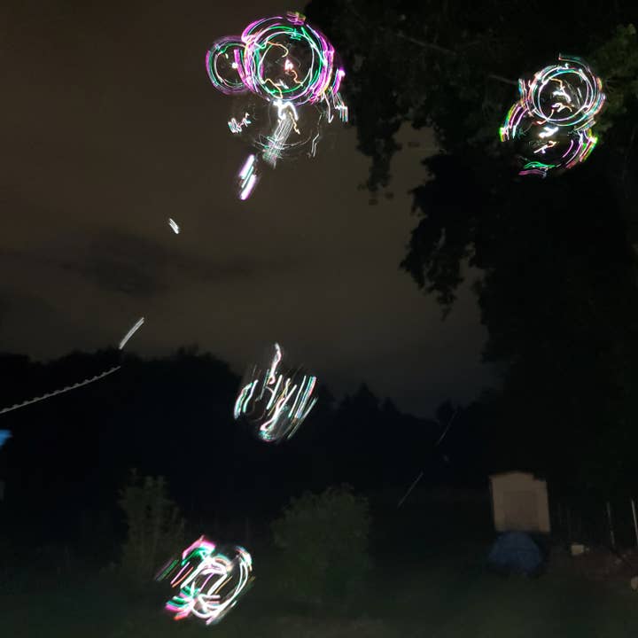 Wishbone Products - Wholesale Bubble Wand - Kids - LED 3 Color Light Up Motion Bubble Wand 5oz solution4