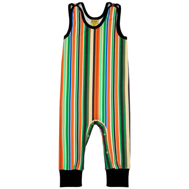 Salopette enfant Folk Stripes pour la vente par Raspberry Republic