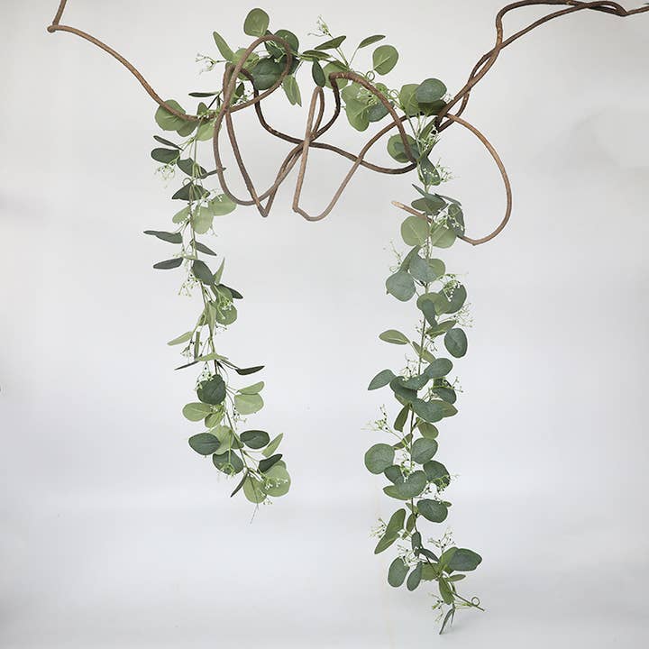 ACNITE(We cover U.S. import duties) - Wholesale Bunting/Garland - Artificial greenery garland Eucalyptus Garland for Wedding3