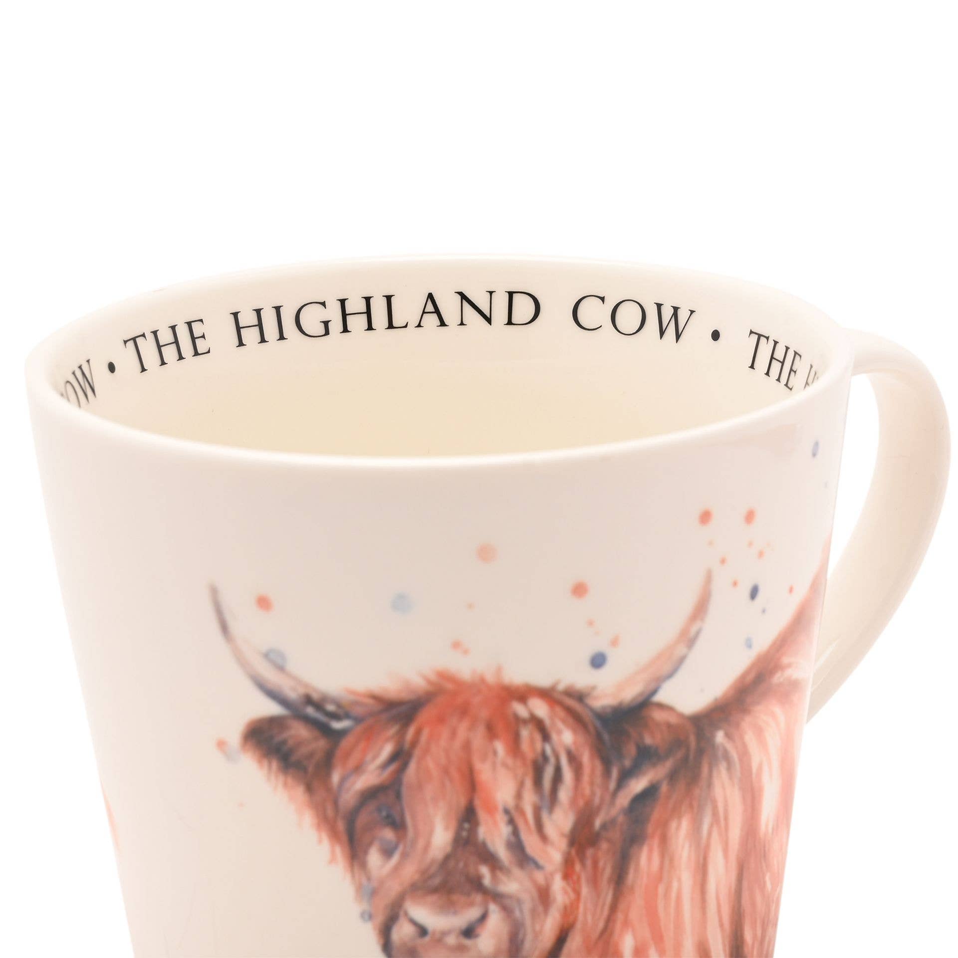 WIDDOP and Co. - Wholesale Drinking Glass/Cup - Meg Hawkins Cup - Highland Cow3
