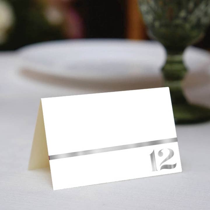 Foil Celebrate! 12 - Place Cards for wholesale by Altoonastore