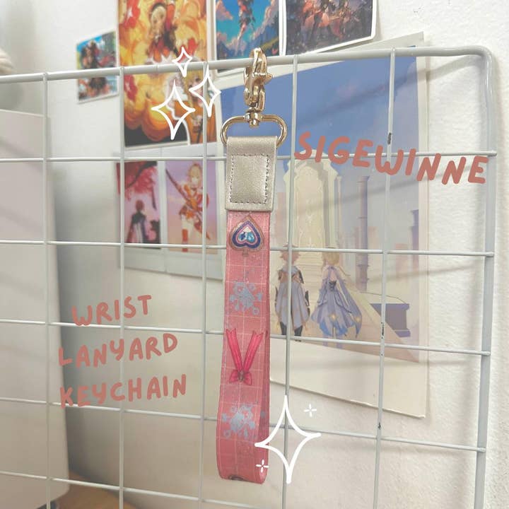 Sigewinne Leder-Handgelenksschlüsselanhänger - Genshin Impact für den Großhandel von Studio Ayu