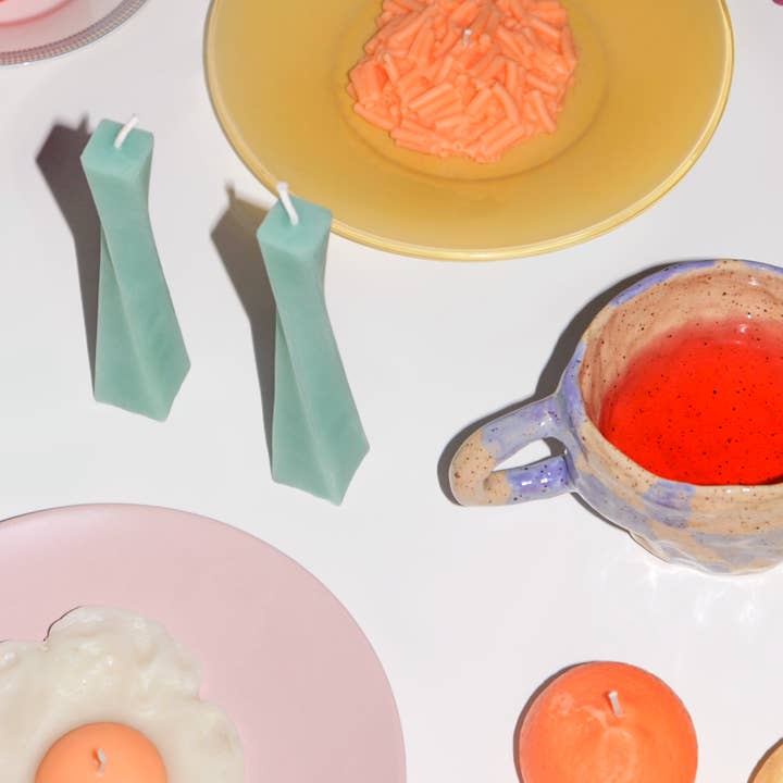 MMANN Candles – Großhandel Geschenkkerze – You Mac Me Happy — Kerze aus Makkaroni und Käse Pasta-Kerze