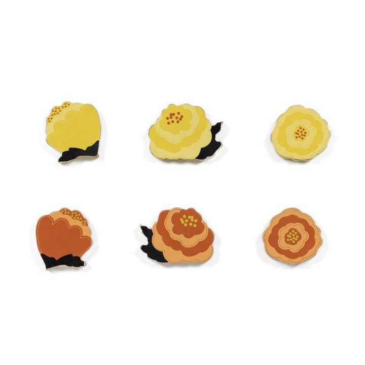 Adams & Co. - Wholesale Craft Supplies - 55297 - 3x2 wood shape s/6 (MARIGOLDS) LETTERBOARD