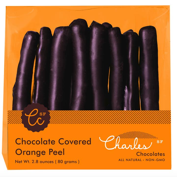 Charles Chocolates - Wholesale Chocolate Covered Sweets - Chocolate Covered Orange Peel