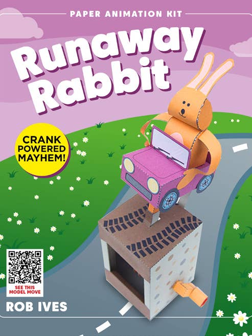 Runaway Rabbit - Rob Ives papiranimationssæt for engroshandel hos Go on make me