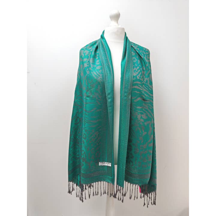 Superbia – wholesale Scarf – Women's – Super Soft Pashmina Scarf Shawl Wrap-2503 Animal Print25