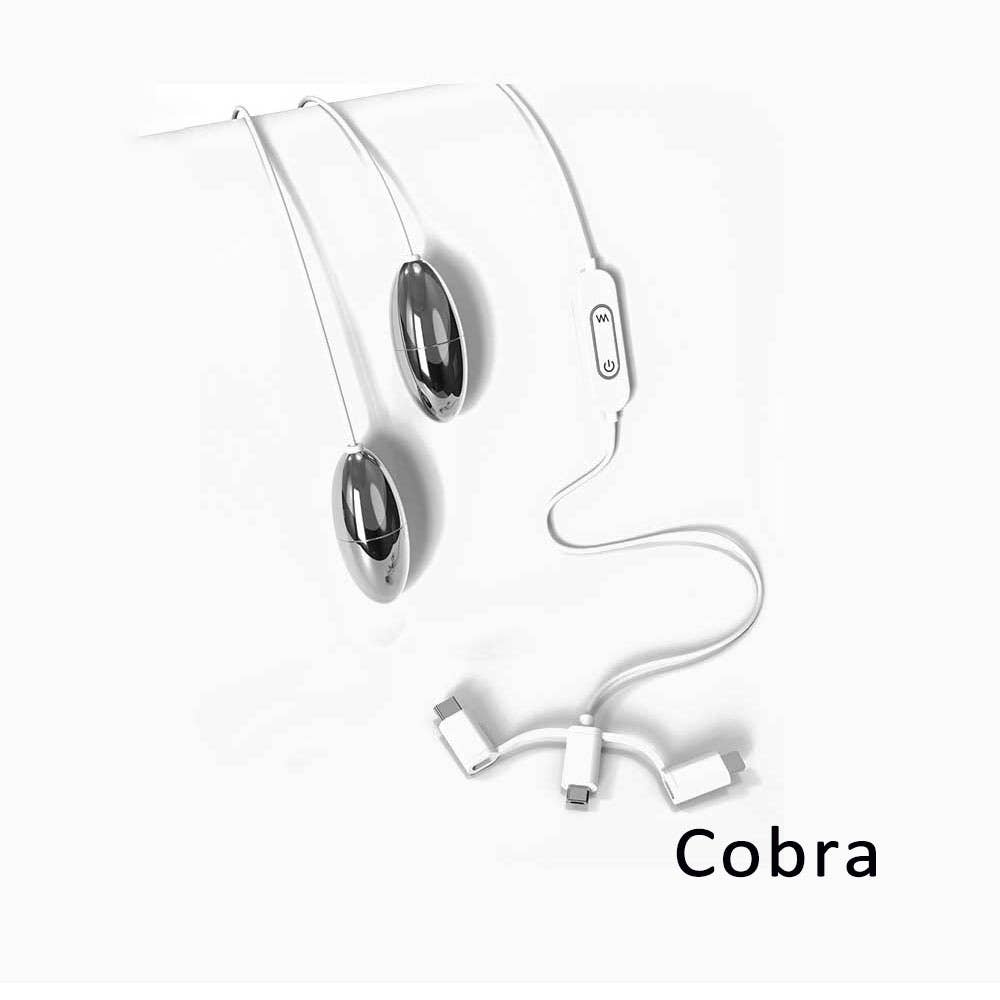 Seductive Boudoir – Brinquedo sexual por atacado – Cobra Love Egg Cobra Metal Mini Brinquedo Sexual Vestivel Vibrador0
