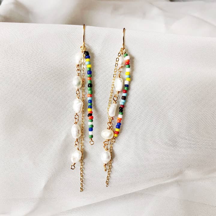 Olivia Lo Jewelry - Wholesale Dangle Earrings - August Drop Earrings0