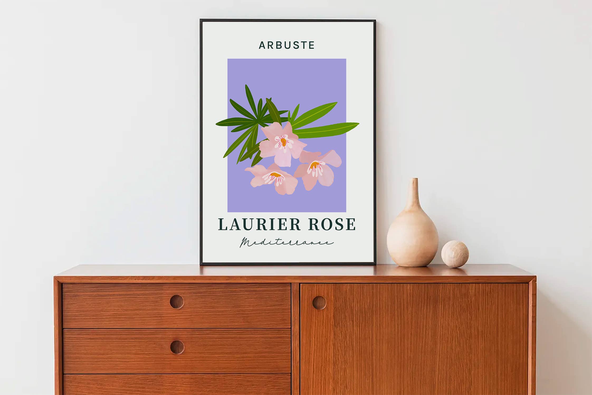 Graphijoy - Wholesale Poster - Oleander floral poster1