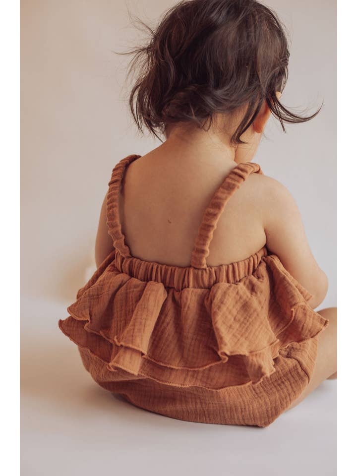 Clover and Bear - Vente Body (sans pieds) – bébé - Combinaison | Dune du coucher de soleil4