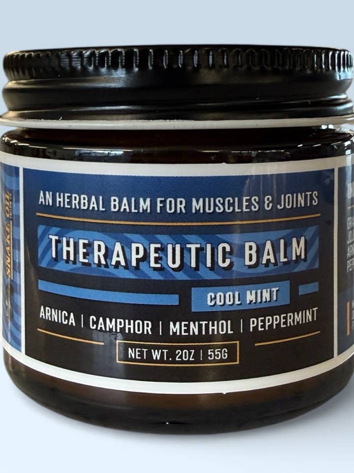 Baume Thérapeutique pour Muscles/Articulations pour la vente par Snake Oil Tallow Co.
