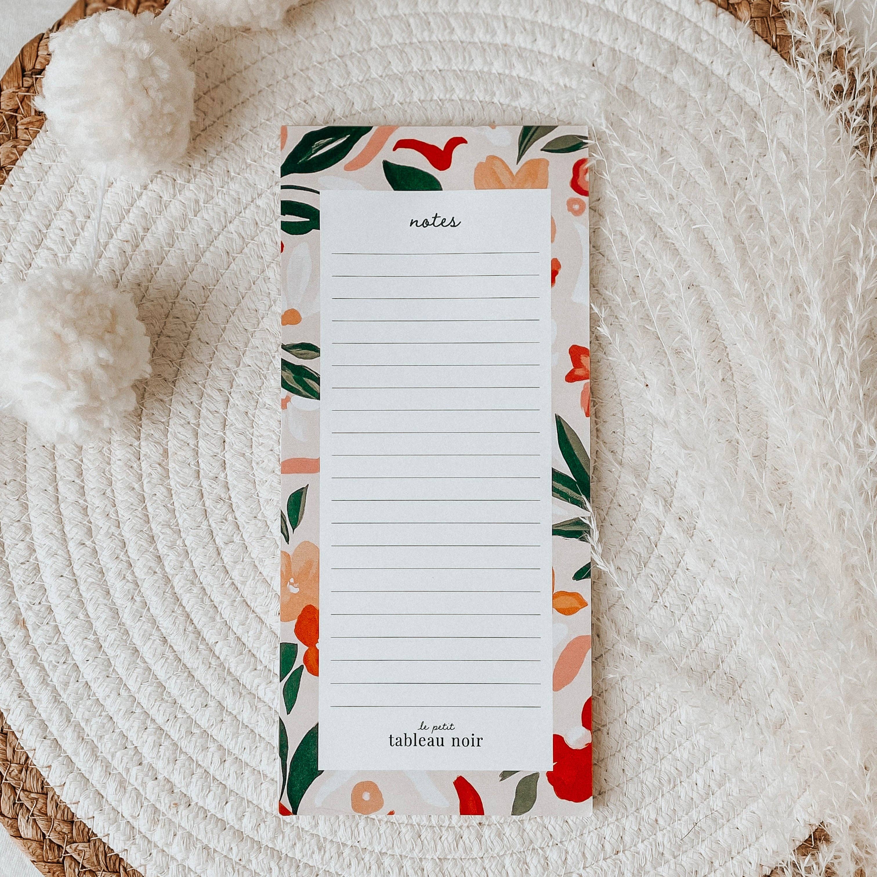 Le Petit Tableau Noir - Vente Blocs-notes - Bloc-notes floral0