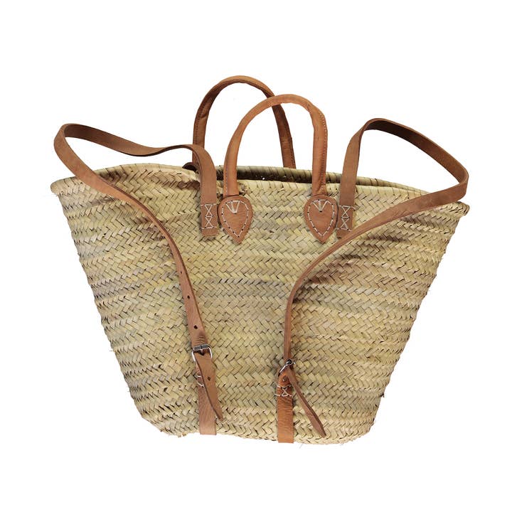Melecraft – Großhandel Strandtaschen – Strohrucksack, Strandrucksack, Stroh-Strandrucksack