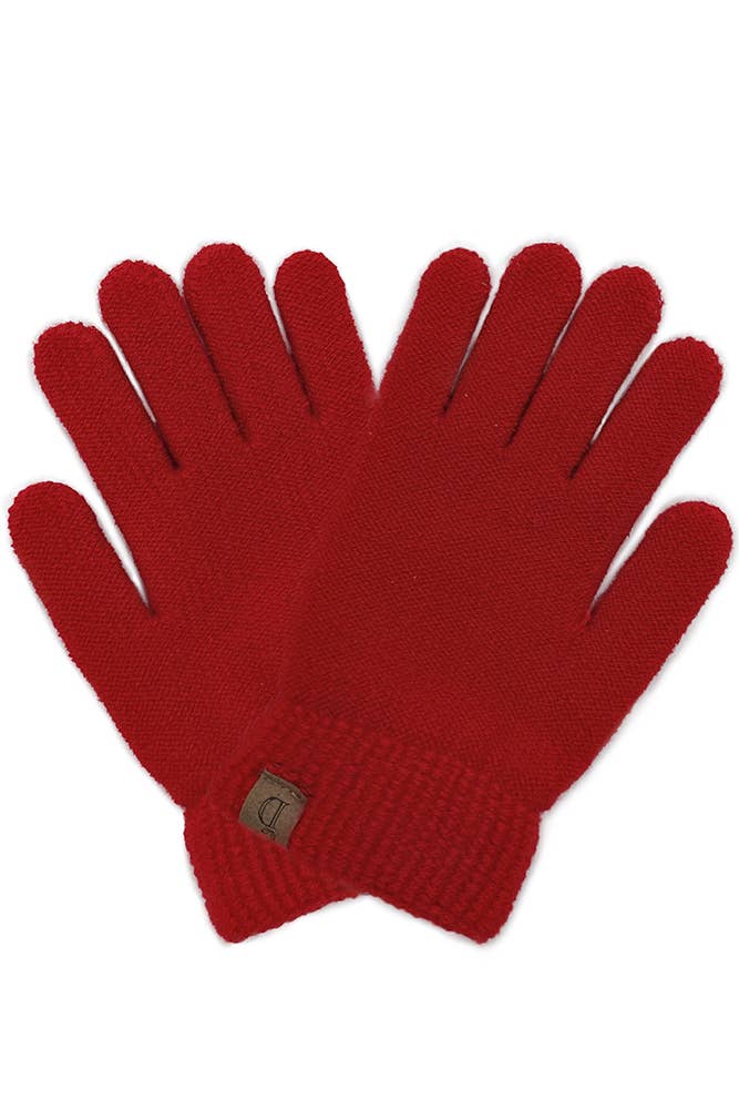 Hana - Wholesale Gloves - Women's - Solid Knit Touch Gloves4