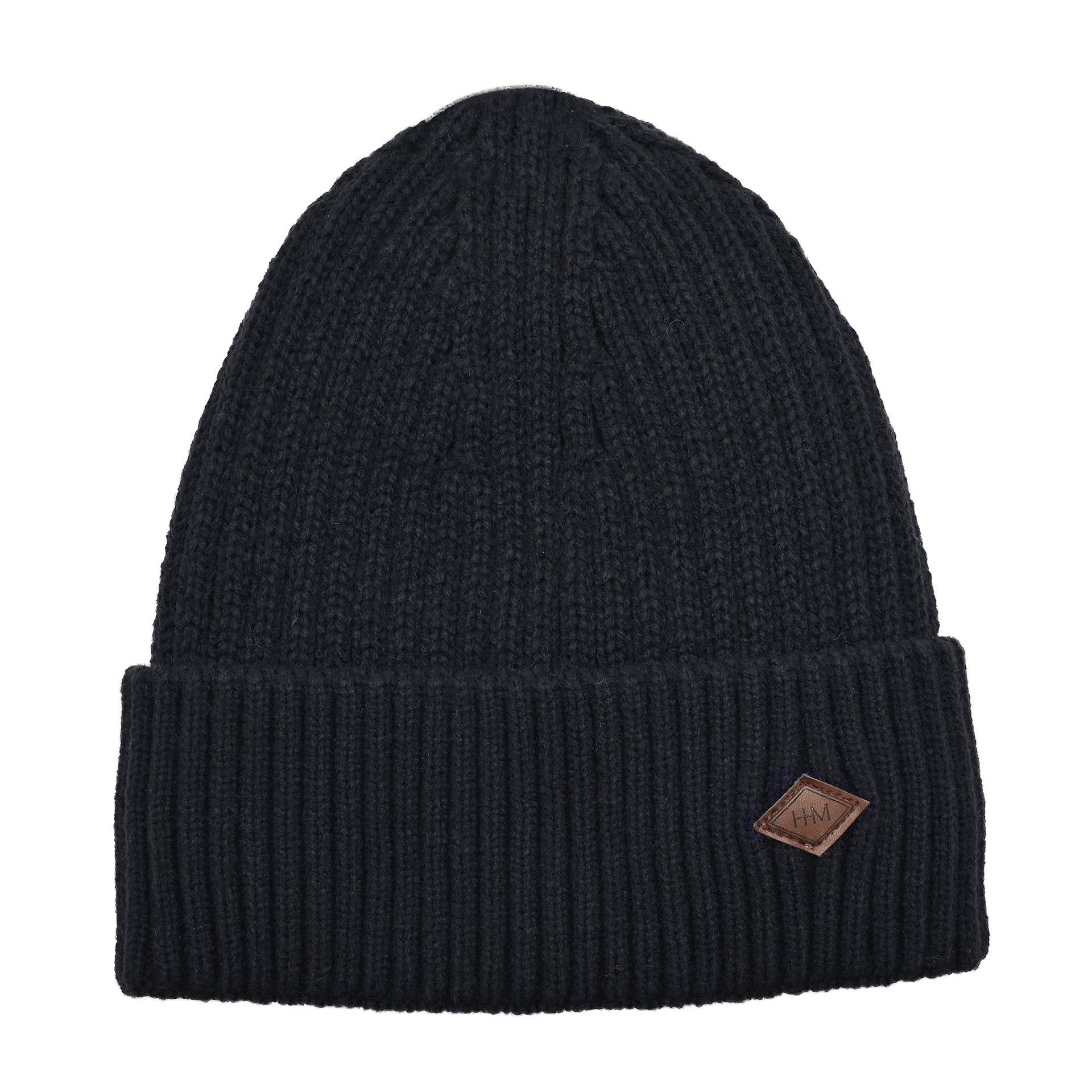 WIDDOP and Co. - Vendita all'ingrosso Calzini - Unisex - Set regalo cappello, guanti e sciarpa a strati Harvey Makin - Nero4