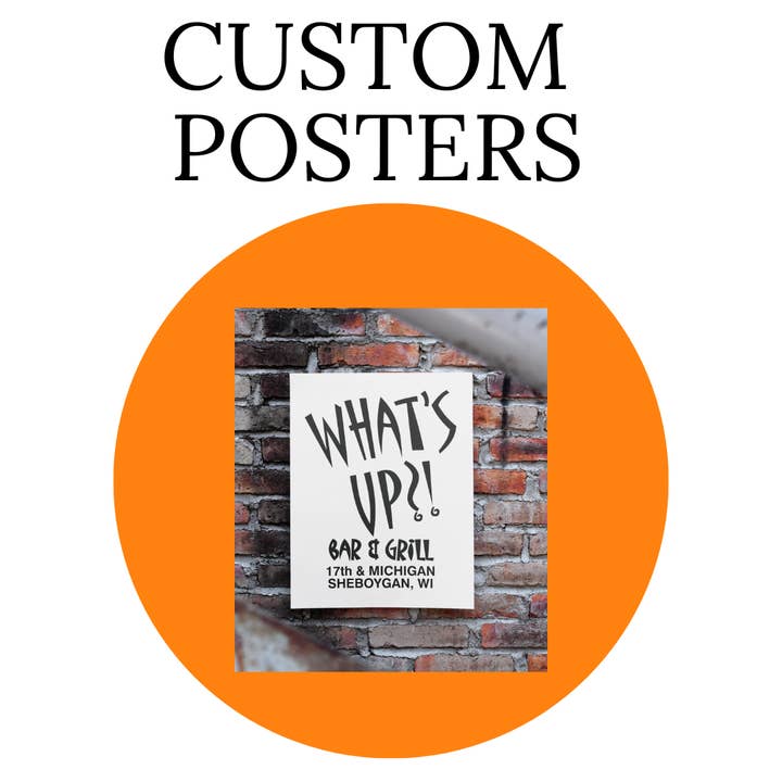 Custom Posters for wholesale by Color Custom Prints