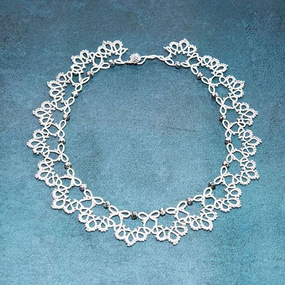 Silk Necklace for wholesale by Silk Wool and Bijoux