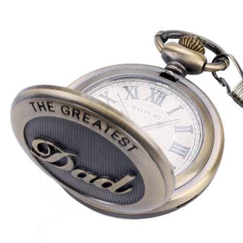 WoodWristCo - Wholesale Wrist Watch - Men's - Dad Gift Watch Special Design Quartz Pocket Watch